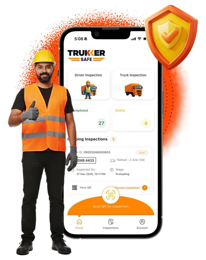 TruKKer Safe inspection platform logo